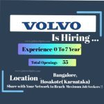 Volvo Mega Recruitment Drive for Freshers/Office | February 2025