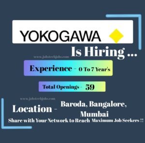 Yokogawa Exciting Job Opportunities - 2025