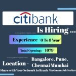Citi Bank Hiring Latest Job Opportunities-2025