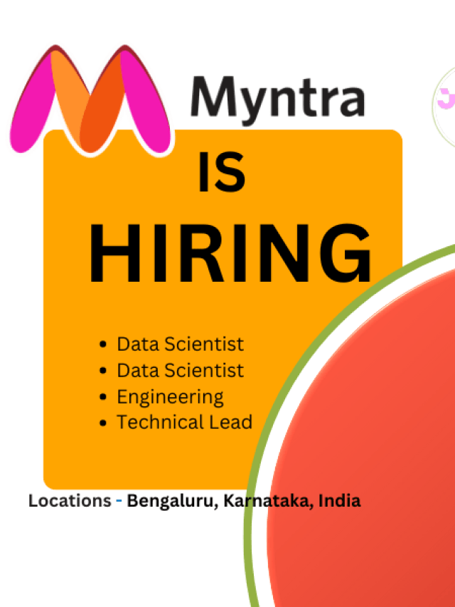 Top Amazing Job   Opportunities At Myntra