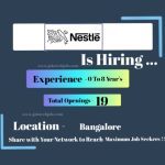 Nestlé Latest Job Opportunities in Bangalore - February 2025