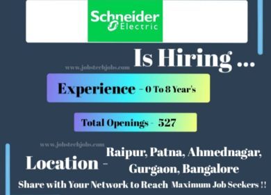 Schneider Electric Latest Job Opportunities