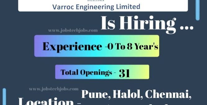 Exciting Job Opportunities at Varroc - 2025