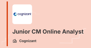 Jr. Online Analyst CM