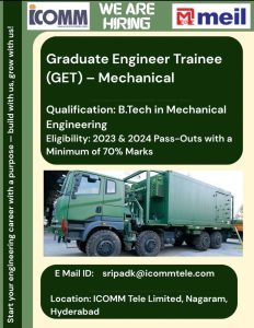 Amazing Career Opportunity at ICOMM Tele Limited In 2025