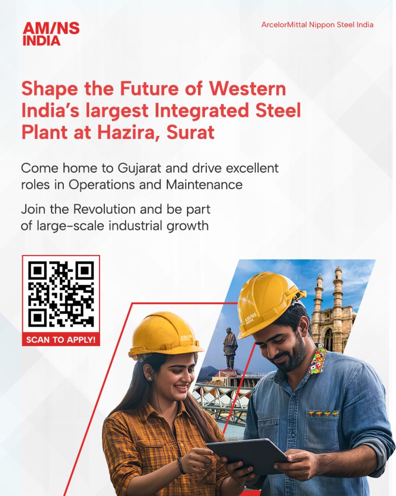 Arcelor Mittal Nippon India Exciting Job Opportunities
