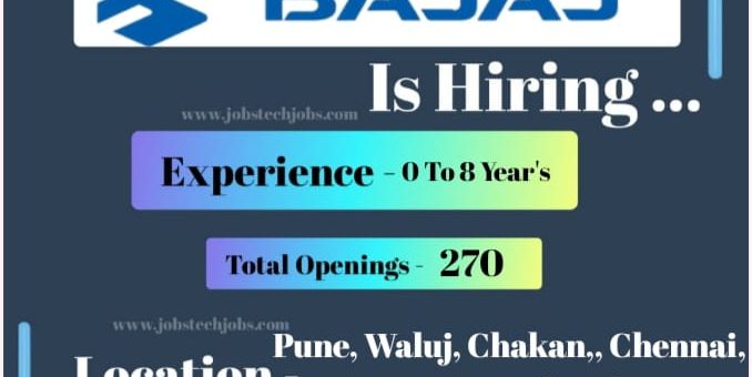 Bajaj Electricals Latest Job Opportunities