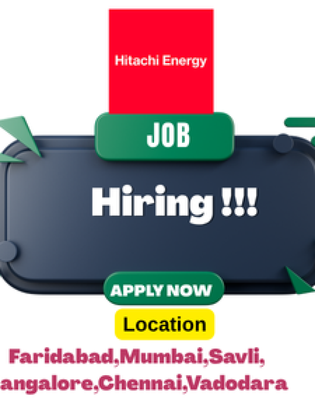Hitachi Energy Top 20 Amazing Job Opportunities