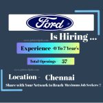 Ford Exciting Job Opportunities at Chennai