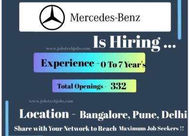 Mercedes-Benz Amazing Top Job Openings