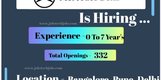 Mercedes-Benz Amazing Top Job Openings