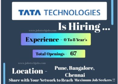 Tata Technologies Amazing Job Opportunities