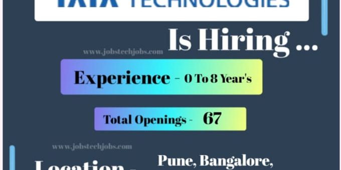 Tata Technologies Amazing Job Opportunities