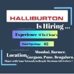 Oil Industries Halliburton Latest job Opportunities