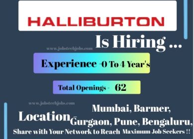 Oil Industries Halliburton Latest job Opportunities