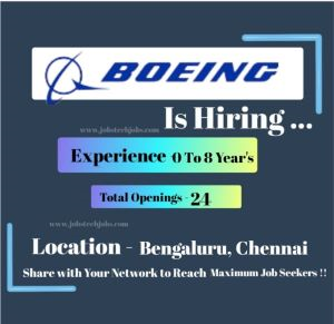 Boeing India Hiring Exciting Job Opportunities