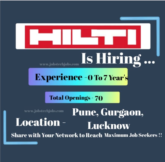 Hilti Exciting Job Opportunities 2025