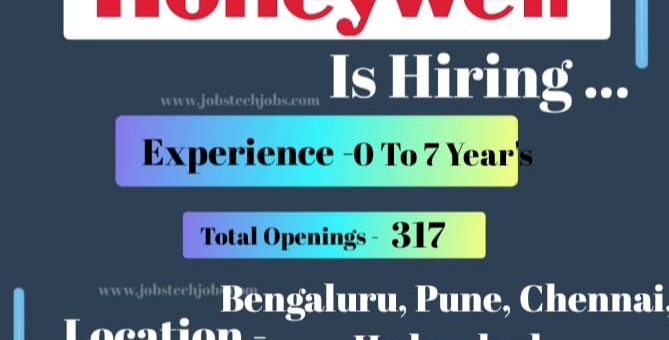 Honeywell Top Amazing Job Openings