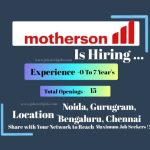 Motherson Hiring Top Job Opportunities