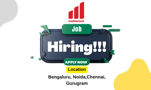 Motherson Hiring Top Job Opportunities
