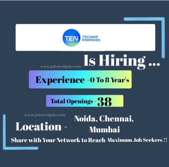 Technip Energies Multiple Job Openings - 2025