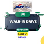 Walk in Drive Job Opportunities at JSW Steel