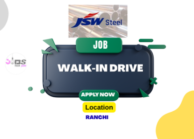Walk in Drive Job Opportunities at JSW Steel