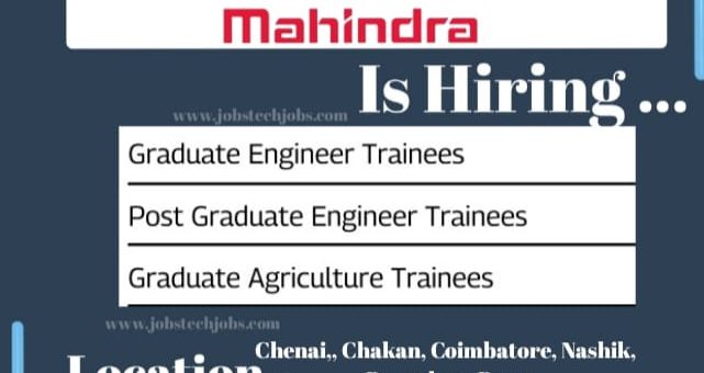 Mahindra Group is Hiring for Freshers in 2025