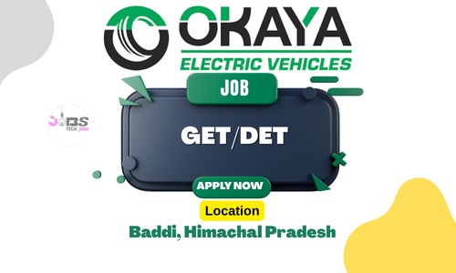 okaya Electric Vehicle fresher Job Opporchunities