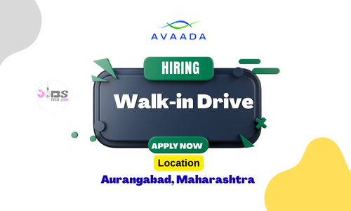 Walk in Drive Job Opportunities at Avaada