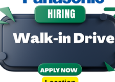 Walk in Drive Job Opportunities at Panasonic –2025