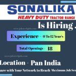 Latest Job Vacancy in SONALIKA