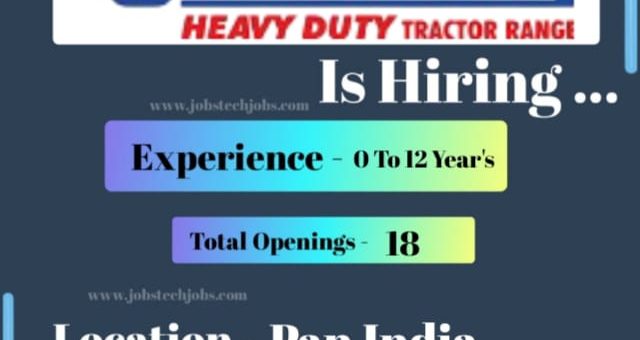 Latest Job Vacancy in SONALIKA