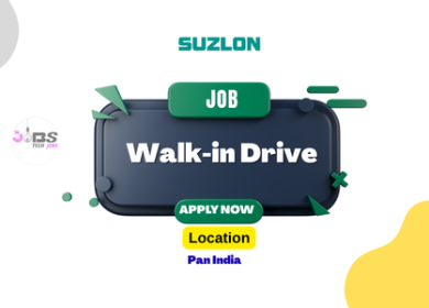 Walk in Drive Job Opportunities at SUZLON