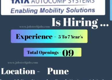 Tata AutoComp Latest Job Opportunities