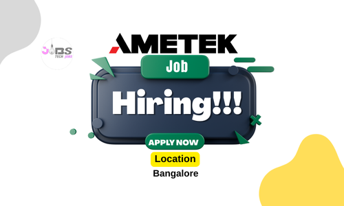 Latest Job In Bangalore at AMETEK
