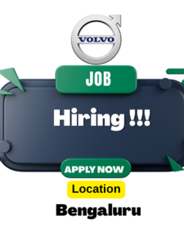 Volvo Group Exciting Jobs Opporchunities in Bangalore