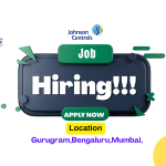 Johnson Controls Latest Job Opporchunities