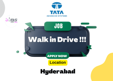 Walk in Drive at Tata Advanced Systems
