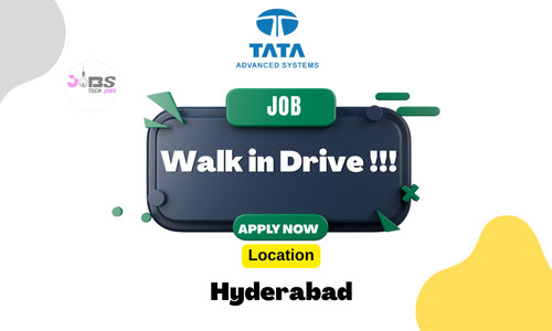 Walk in Drive at Tata Advanced Systems