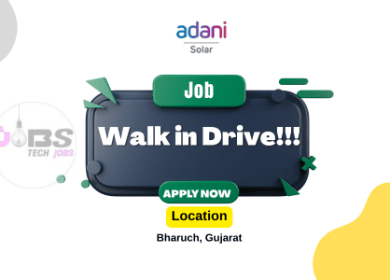 Walk in Drive Job Oppurchunities at Adani Solar