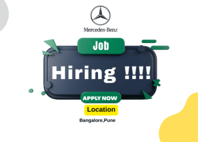 Mercedes-Benz Amazing Top Job Openings